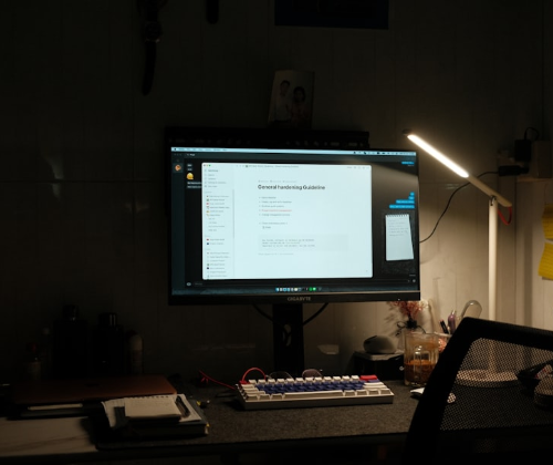 Editor reviewing a manuscript